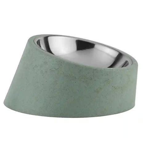 Buy Pawpourri Sustainable Tilted Bowl for Dogs (Mint Green) online at ...