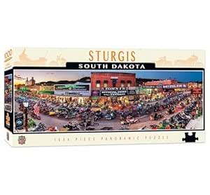 Buy MasterPieces Sturgis Panoramic Jigsaw Puzzle, 1000-Piece Online at ...