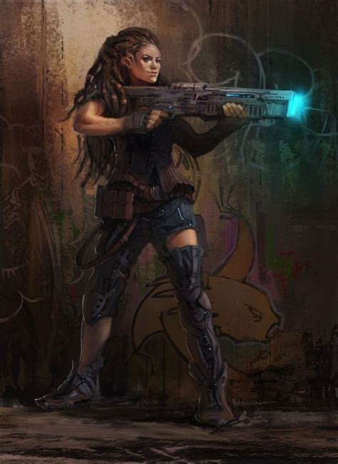 Cyborg Character Design 的图像结果