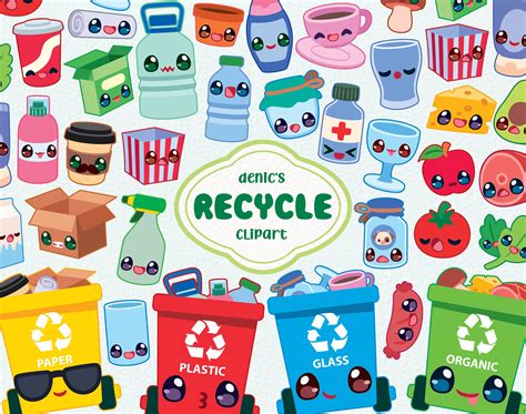 Cute Recycle Clip Art