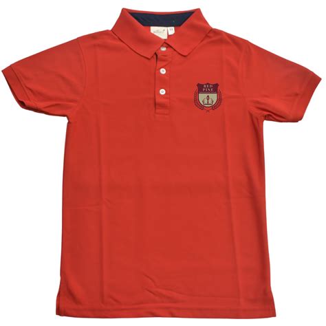 Red Pine International School Red T-shirt — Gubbacci Uniform Company