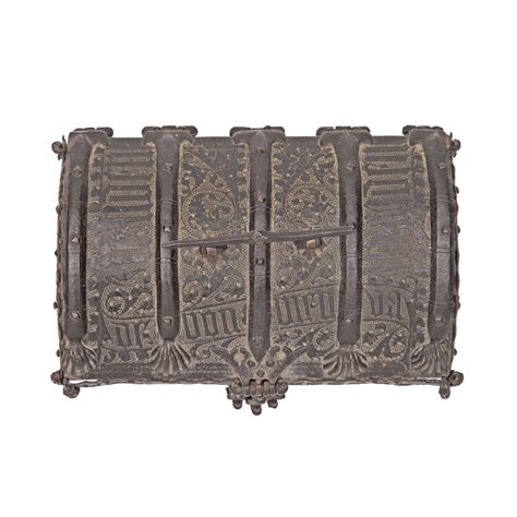 Bonhams : A Very Rare Spanish Gothic Casket