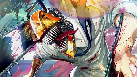 Denji Chainsaw Man Forma Hibrida Anime Fondo de pantalla 4k HD ID:10952