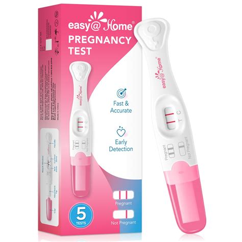 Amazon.com: Easy@Home Pregnancy Test Sticks: Early Detection & Reliable ...