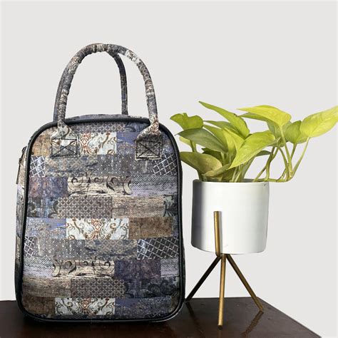 Multidesign Digital Printed Lunch Box Handbag | Buy Lunch Box Bag