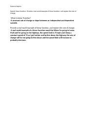 Image result for Linear Function Real Life Examples