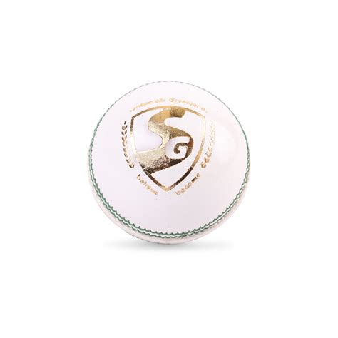 SG Test LE White S.Adult Leather Cricket Ball – TeamSG