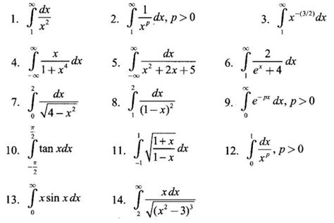 Image result for Improper Integrals Calc