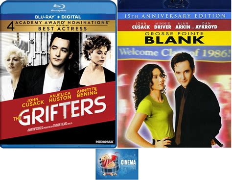 THE GRIFTERS & GROSSE POINTE BLANK John Cusack Double Feature 2 Blu Ray ...