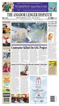 2015 Amador Ledger Dispatch