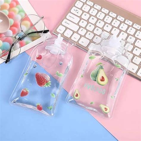 ZURU BUNCH® Mini Hot Water Bag Transparent Bottle For Pain Relief Leak ...