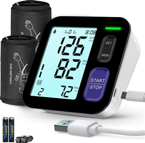 Amazon.com: Blood Pressure Monitor, 9-17'' & 13-21'' Extra Large Blood ...