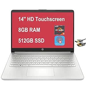 2020 HP 14 Notebook Thin &Light Laptop, 14-inch HD Micro-Edge ...