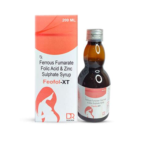 FEOFOL-XT Syrup Docrix Healthcare Pvt. Ltd.