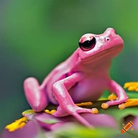 Pink Dart Frog