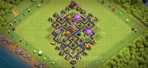 Gute Base Rathaus Level 7 + Link, Anti 3 Sterne, Hybrid für ...