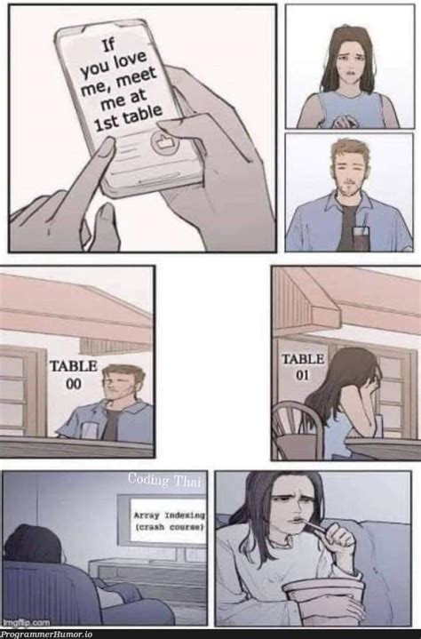Programming Array Table Meme 的图像结果