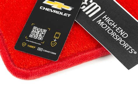 Chevrolet Corvette C8 Stingray Floor Mats Adrenaline Red Premium 32oz ...