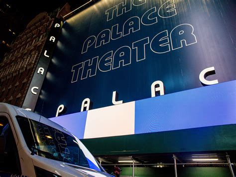 Palace Theatre on Broadway in NYC