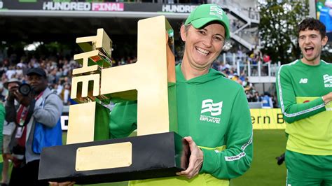 The Hundred 2024: Charlotte Edwards on building her Southern Brave ...