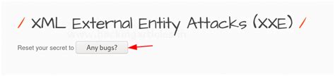Comprehensive Guide on XXE Injection - Hacking Articles