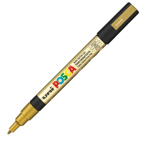 Uni-Posca - PC 3M - Gold Marker | Art Lounge