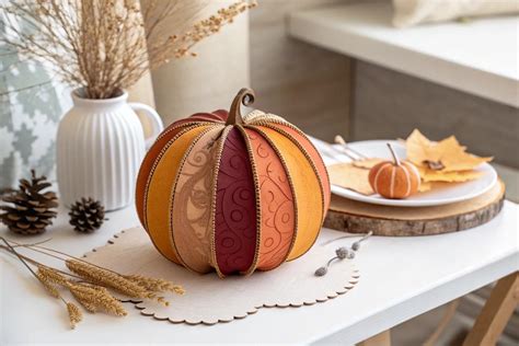 19+ Creative Paper Pumpkin Craft Ideas