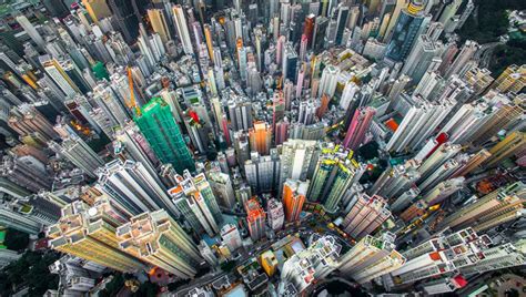 香港真实震撼场面，摩天大楼数量居世界第一