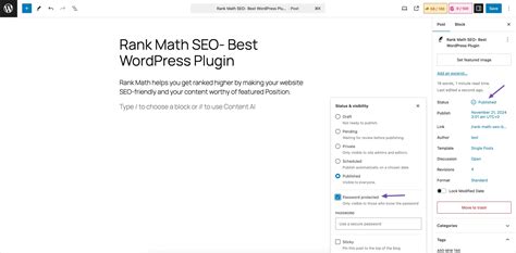 How to Easily Hide a Page in WordPress » Rank Math