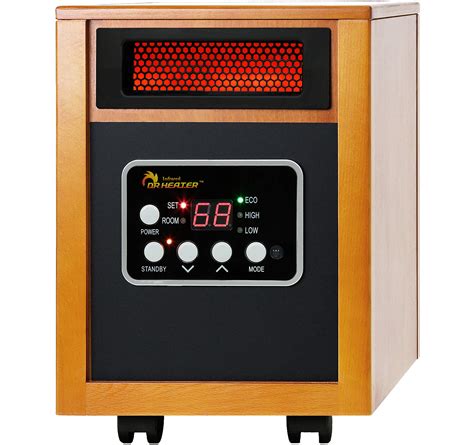 Dr Infrared Heater Portable Space Heater, 1500-Watt Original Cherry for ...