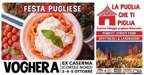 VOGHERA - LA PUGLIA CHE TI PIGLIA | 100% Puglia, Via Fratelli John e ...