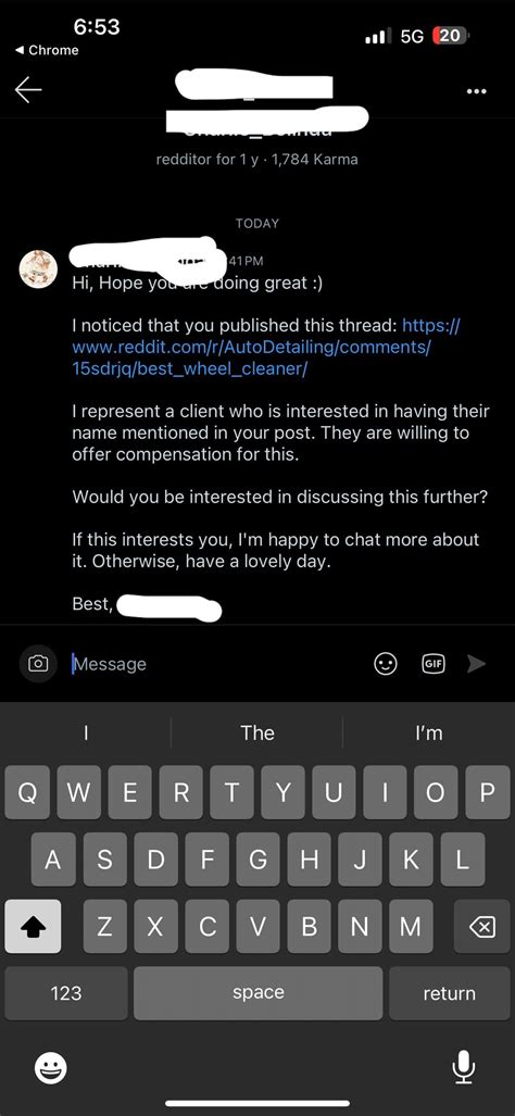 Wants to pay me for name drop in Reddit post from 200+ days ago : r/Scams