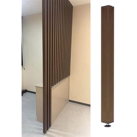 ZAQYCM Walnut Finish Wall Partition Room Divider Floor to India | Ubuy