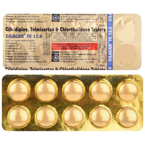 Cilacar TC 12.5 - Strip of 10 Tablets : Amazon.in: Fashion