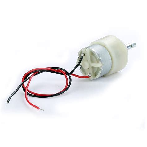 10 RPM DC Center Shaft 12V Gear Motor