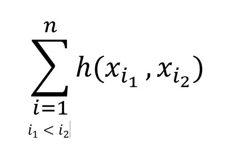 What is the latex code for writing a condition under the subscript of a ...