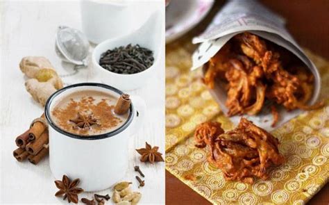 Rainy day couple: Spicy masala chai and the best-pakora-ever recipe ...