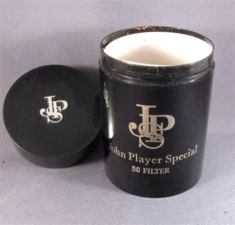 John Players Special 50 Filter Cigarette Box 1970s Lidded