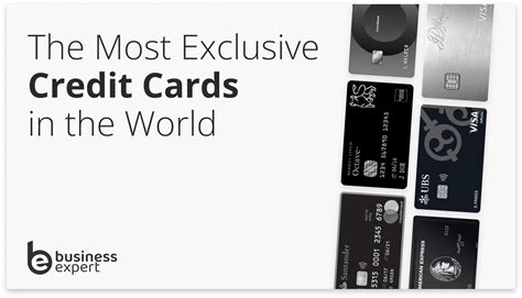 The 10 Most Exclusive Credit Cards In The Worldworld S Best Credit Card