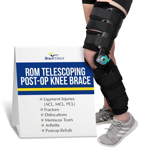 Brace Direct Post Op Rom T Scope Knee Brace Telescoping | Desertcart EGYPT