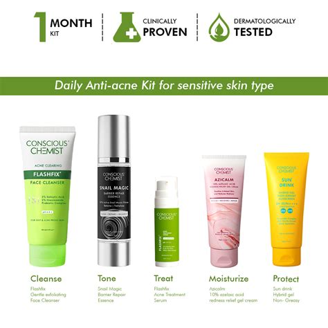 Shop Anti-Acne Kit For Sensitive Skin for Healthy & Glowing Skin ...