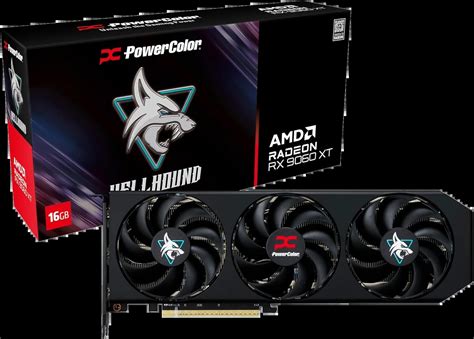 PowerColor Hellhound AMD Radeon RX 9060 XT 16GB