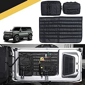 Sai Nee Art Tailgate Storage Bag Compatible for Bronco 2021-2022 2/4 ...