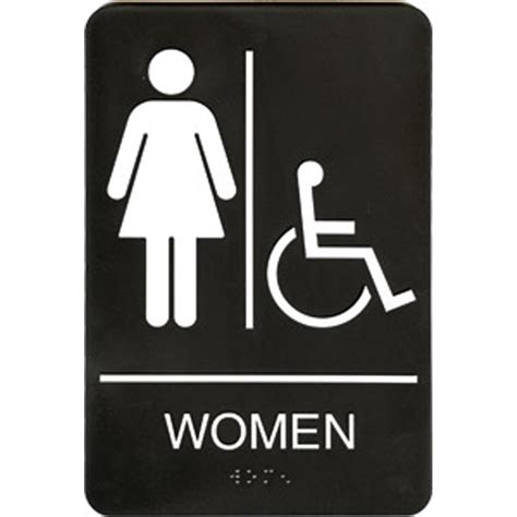 Women's Bathroom Signs Printable