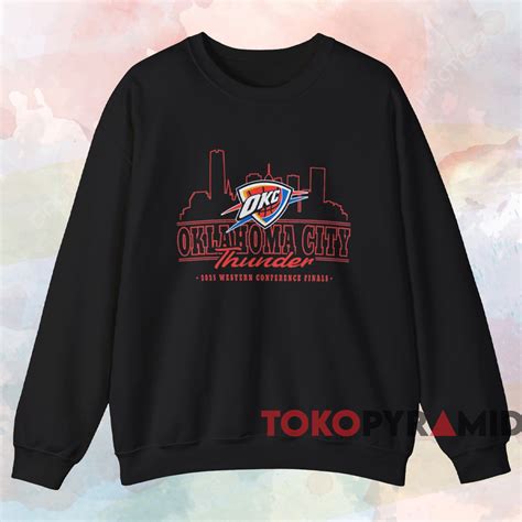 OKC Thunder 2025 WCF Skyline Shirt - TokoPyramid