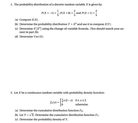 Image result for How to Solve Discrete Random Variable