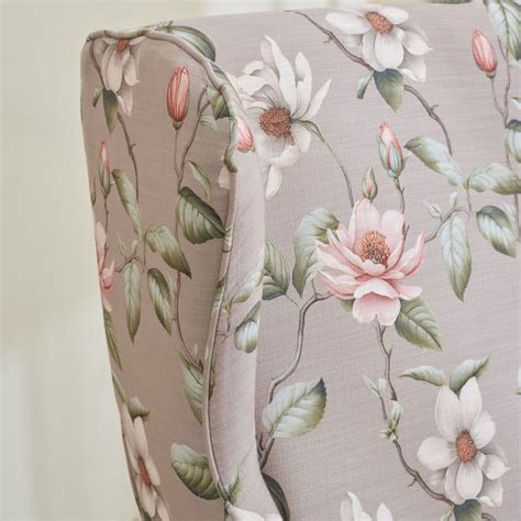 Buy Helios Florence Fabric Wing Chair - Beige from Helios by Home ...