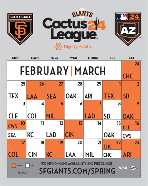 San Francisco Giants 2025 Schedule Printable - Joe Printables