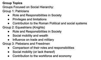 Roman Society 的图像结果