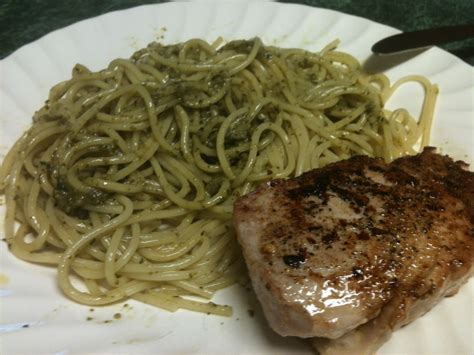 Finding Delicious: Tuna Steaks and Pasta